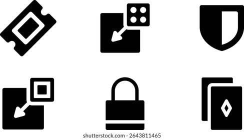 Minimalist Modern Rounded Filled Android App Icon with clean Filled and intuitive symbols