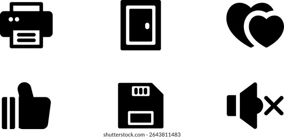 Minimalist Modern Rounded Filled Android App Icon with clean Filled and intuitive symbols