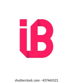 minimalist and modern two letter composition for initial, logo or signature started by i letter
