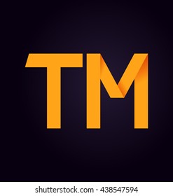 minimalist and modern two letter composition for initial, logo or signature started by T letter