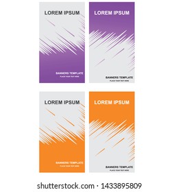 Minimalist and modern vector logo design is timeless, this is a banner design