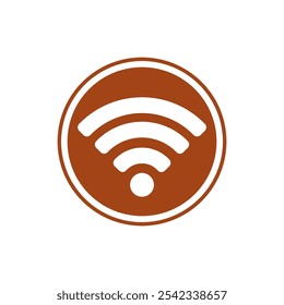 Vetor de ilustração Wi-Fi minimalista e moderno