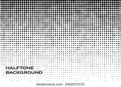 Marco monocromo minimalista con puntos vectoriales sin costuras