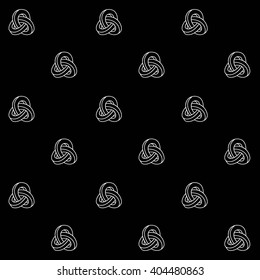 Minimalist monochrome geometric pattern, texture impossible shapes