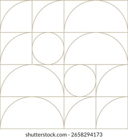 Padrão decorativo geométrico monocromático minimalista 