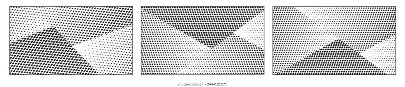 Minimalist Mountain Line Art vector