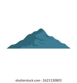 Minimalist Mountain. Nature Landscape Vector Illustration