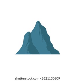 Minimalist Mountain. Nature Landscape Vector Illustration