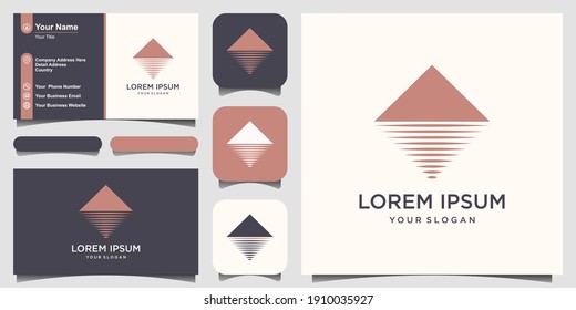 minimalist mountain and sea logo design inspiration