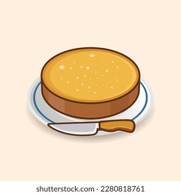 Minimalistischer Olivenölkuchen und Kniffe Vektordesign. Käsemenü Kochen Köstliche Steak Lunch Meeresfrüchte Creme Kuchen Dining Pizza Food Icon Elements Clip Art.