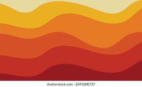 Minimalist orange gradient with soft tonal layers and gentle light transitions, perfect for elegant contemporary branding, posters, wallpapers, or presentation backgrounds.