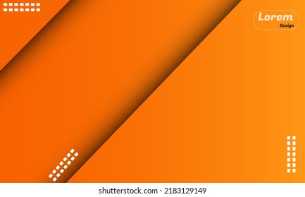 minimalist orange smooth gradient with shadow and free space for text,logo,picture,product