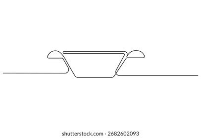 Minimalistische Bestellung Jetzt Lesezeichen Kontinuierliche Linienzeichnung, Jetzt bestellen Kontinuierliche Linienpfeile
