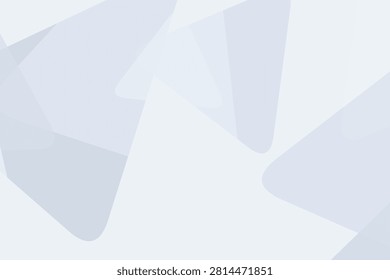 Minimalist overlapping translucent light-blue geometric triangles