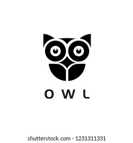 Minimalist Owl Logo Design Inspiration