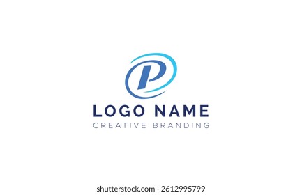 Minimalist P Logo for Branding and Identity.