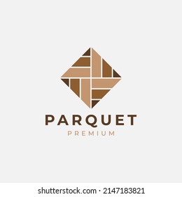 Minimalist Parquet Flooring Vinyl Hardwood Granite Tile Logo