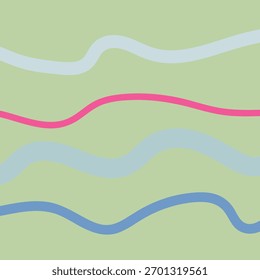 Minimalist pastel composition inspired by natural flow.