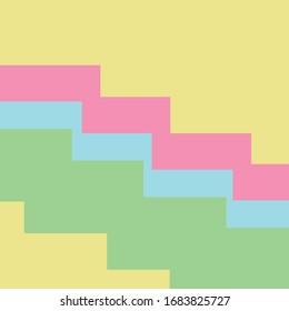 Minimalist pastel texture and pattern vector illustrations