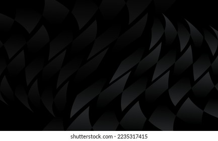 Patrón minimalista abstracto fondo negro elegante