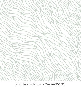 Um padrão minimalista de linhas fluidas criando uma textura ondulada em tons suaves.