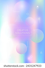 Minimalist Pattern. Vibrant Dots. Blue Shiny Shape. Simple Flyer. Rainbow Texture. Soft Screen. Space Business Magazine. Geometric Fluid. Violet Minimalist Pattern
