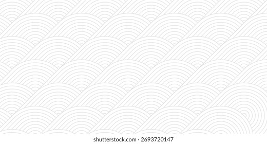 Minimalist patterns with simple lines create a soft, layered texture. Geometric patterns, abstract patterns, seamless patterns. Vector illustrations.