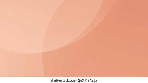 Minimalist Peach Curves Background: Abstract Design with Soft Gradients for Modern Presentations, Websites, and Creative Graphic Projects, Offers Elegant Aesthetic