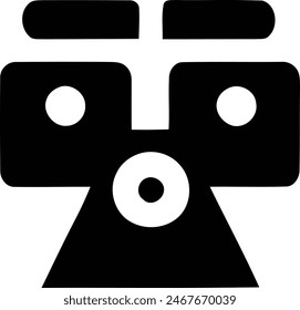 Minimalist Perspectives, A Dual-Lens Camera Icon