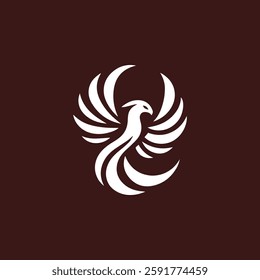 Minimalist phoenix logo go to market.