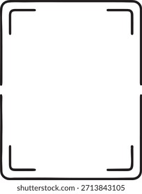 Minimalist Ping Icon for AR Targeting, Scanning Frames, and UI Alignment – High-Contrast Vector Design