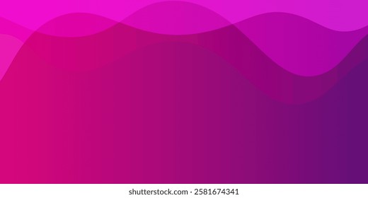 Minimalist pink abstract background. Dynamic style banner design from fruit concept.