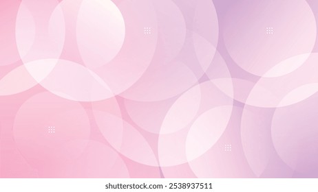 Fondo rosa minimalista, colores pastel, gradaciones de color rosa y blanco. Estilo de efecto de círculo geométrico, fondo abstracto.