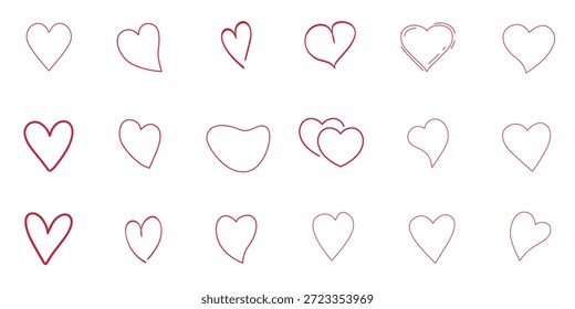 Minimalist pink heart grid pattern for February 14 Valentine, geometric composition with simple romantic stripes, basic love lineup element, parallel linear symmetry, regular red heart array design.
