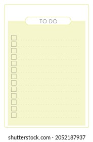 minimalist planner, to do list , and writing sheets vector,printable to do list. Business organizer page. Paper sheet. Realistic vector illustration.	