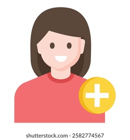 Minimalist player icon representing video streaming, digital content, and influencer media marketing.