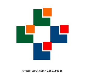 minimalist plus square design