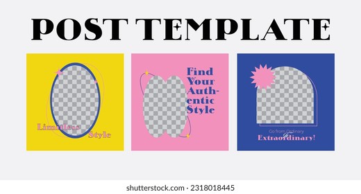 MINIMALIST POST TEMPLATE FOR FASHION INDUSTRY