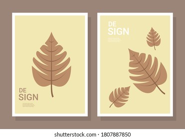 Minimalist poster design with composition of abstract organic shapes in a trendy contemporary collage style. Vector Illustration for Covers, wall hangings, books, social media stories, Pag etc.