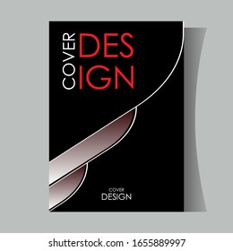 Minimalist poster template. geometric design with black. simple and elegant. vector illustration.
