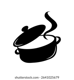 Minimalist Pot Icon Design and vector