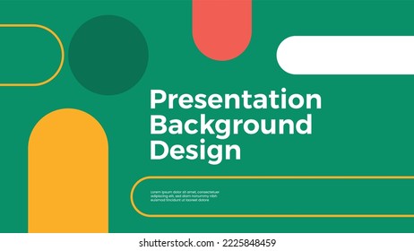 Minimalist presentation geometric background. Eps 10