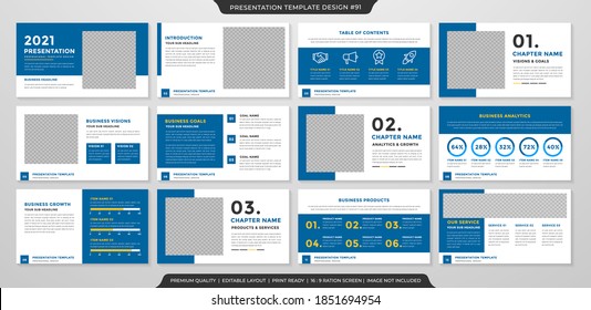 Yellow Presentation Templates Elements On White Stock Vector (Royalty ...