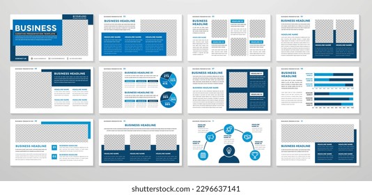 plantilla de presentación minimalista con concepto moderno y diseño minimalista para el perfil de negocio y el catálogo de productos