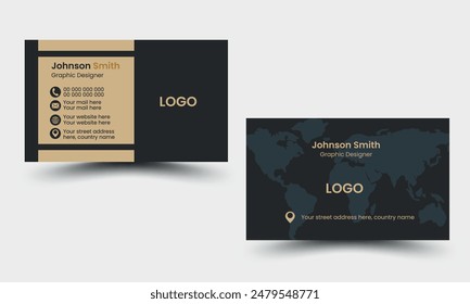 Minimalist and Professional Corporate Business Card Design