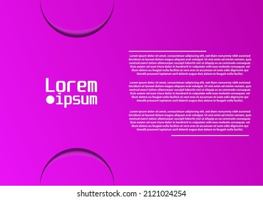 minimalist purple abstract background with shadow and freespace for text