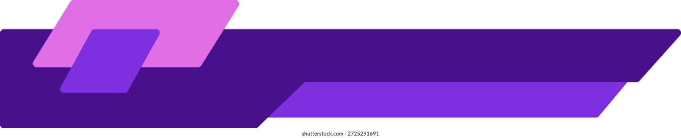 Minimalistischer violetter Technologie-Header mit Cloud-Speicher-Symbol