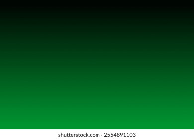 Minimalist Radial Gradient Background from Green to Deep Black. Clean and Modern Design. Abstract Backdrop for Branding, Presentations, and Digital Projects