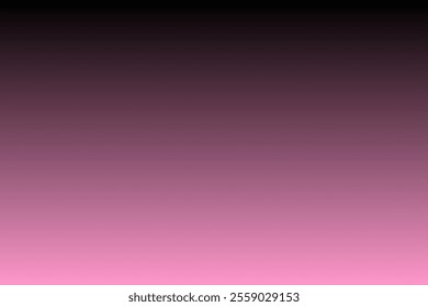 Minimalist Radial Gradient Background from Pink to Deep Black. Clean and Modern Design. Abstract Backdrop for Branding, Presentations, and Digital Projects