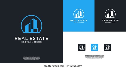 Minimalist Real Estate Logo Design Inspiration